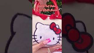 Hello Kitty Bowler Bag with Bows! FROM HOT TOPIC!🔥Watch full video to see what's inside! #beauty