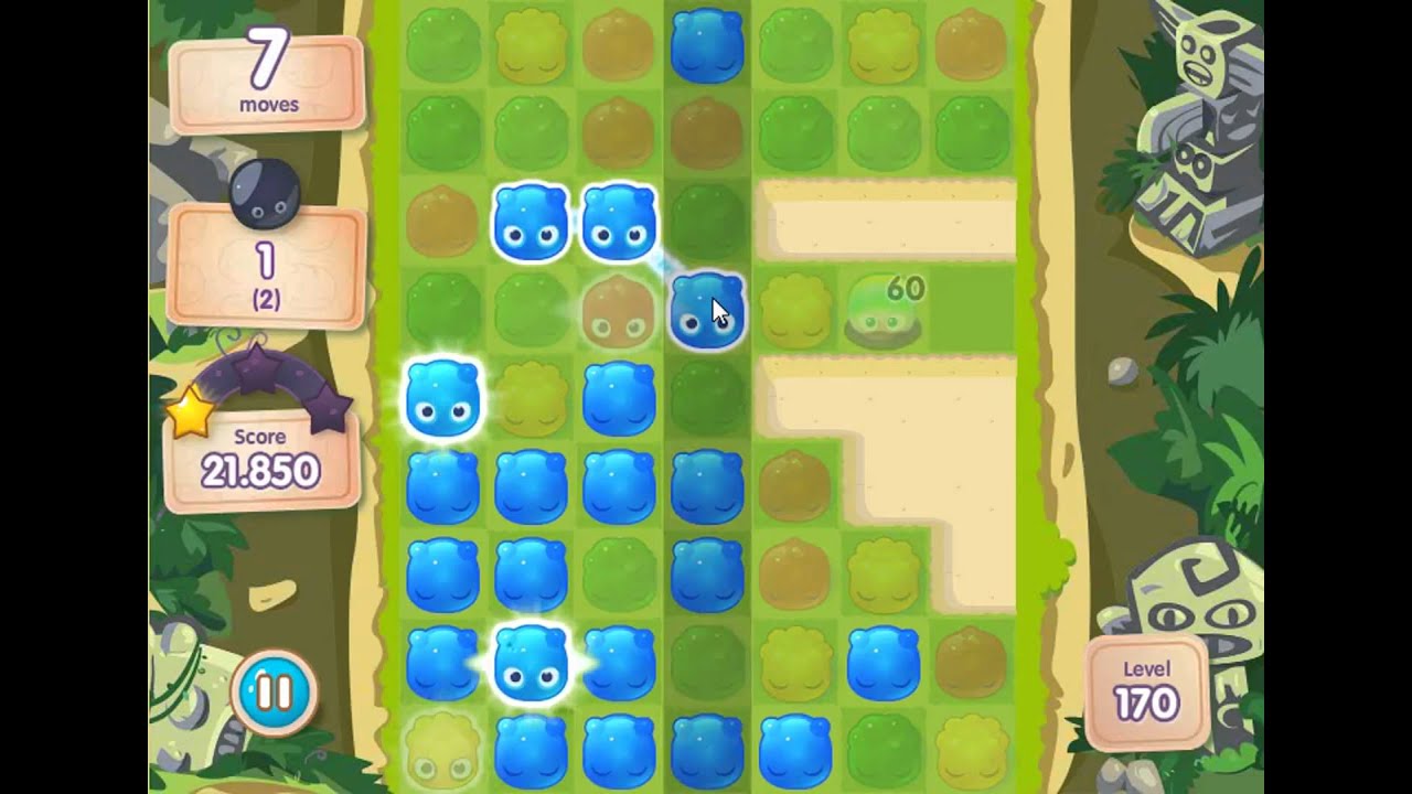Jelly Splash Level 170 Youtube