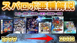 スパロボの歴史解説 亜種作品編 (LB・SC・SC2・学園・NEO・OE)