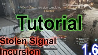 How to Complete Stolen Signal The Division