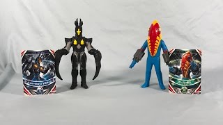 Ultraman Orb Ultra Monster Orb Series 09 Hyper Zetton Deathscythe and 10 Metron Seijin Review