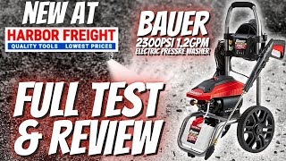 Harbor Freight 2300psi 1.2gpm Bauer Electric Pressure Washer Review | Pressure Washer Reviews