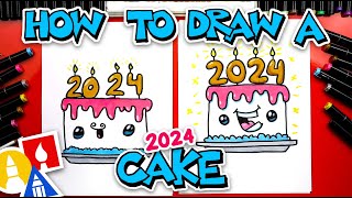 How To Draw A 2024 Cake