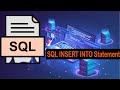 SQL INSERT INTO Statement | What does SQL INSERT INTO statement? | Syntax and usage of INSERT INTO
