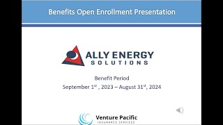 Ally Energy Solutions 2023 Open Enrollment Webinar