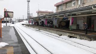 JR飯山線 戸狩野沢温泉行