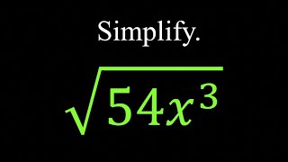 📝Simplifying Radical Expressions 📚 | Pre-Algebra | Math Boost Camp