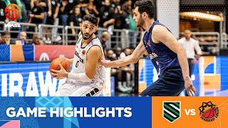 The Showdown of B-Ball Brilliance | Sagesse vs. Gorgan Highlight | FIBA WASL 23/24 West Asia League