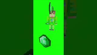 Emerald 🟢 MrBeast Tried to kill me but Golden 💛 MrBeast and MrBeast 🩵 saved me...🥰#shorts #minecraft