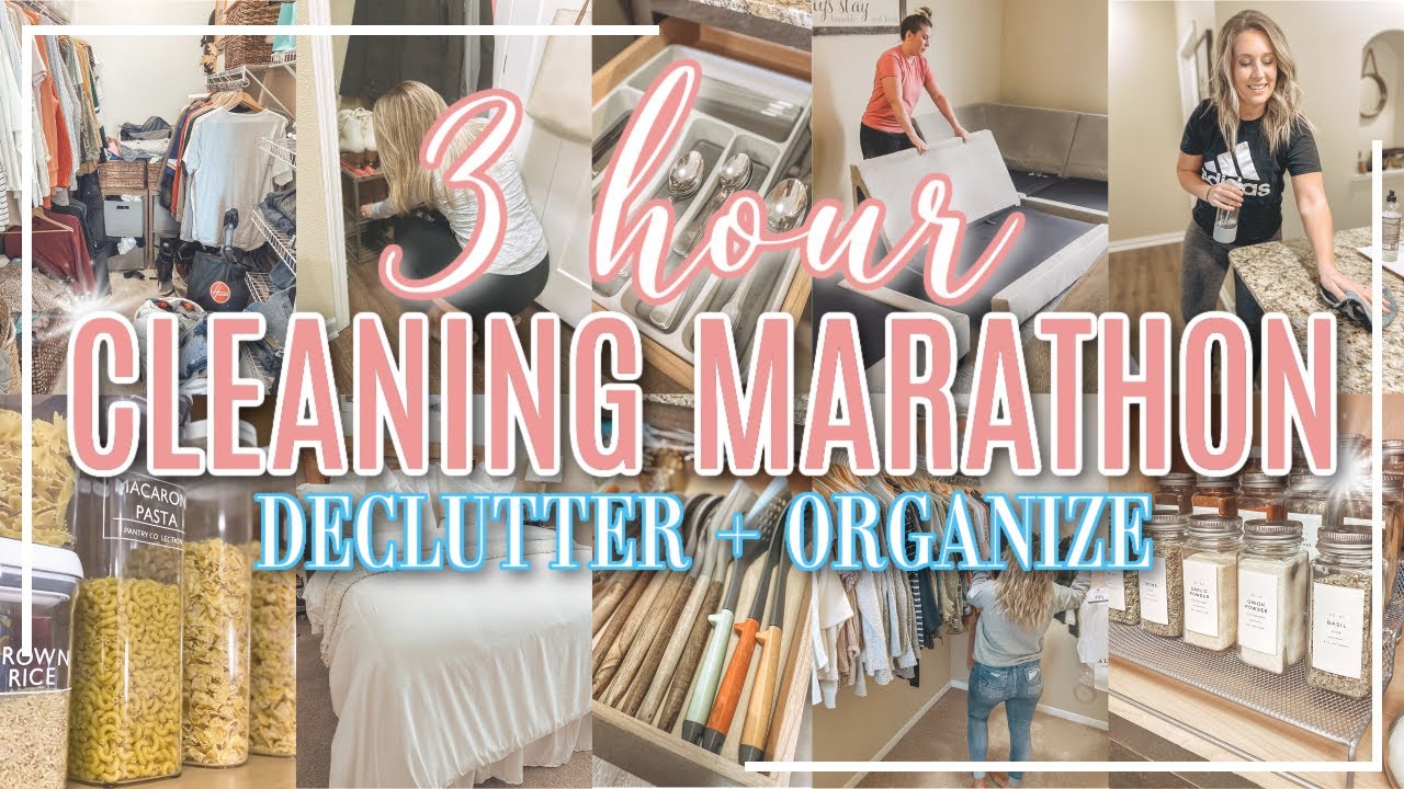 Extreme Deep Clean Declutter Organize With Me Marathon Over 3