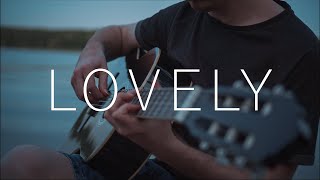 Billie Eilish - Lovely (fingerstyle classical guitar cover) with Tabs