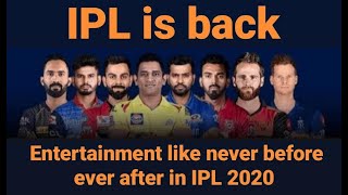 IPL IS Back Like a Boss ||Tribute To IPL-2020 || Marvel Anthem|| IPL Version || IPL-13||ABUDHABI