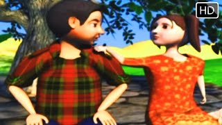 മീനുവും രാജുവും | MEENUVUM RAJUVUM | KIDS ANIMATION STORY | HOTNSOUR KIDS