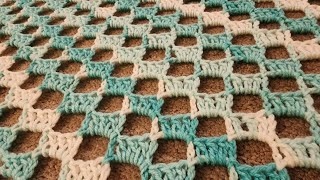 The C2C Checkerboard Stitch - Crochet Tutorial!