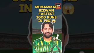 M.Riwzan Fastest 3000 runs😱#cricket #shorts #tranding #youtubeshorts #muhammadrizwan