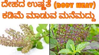 🔥ದೇಹದ ಉಷ್ಣತೆ (body heat) ಕಡಿಮೆ ಮಾಡುವ ಮನೆಮದ್ದು / home remedy for body heat 🔥#superlifewithDM,