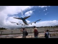 747 Landing at Maho Beach, St. Maarten