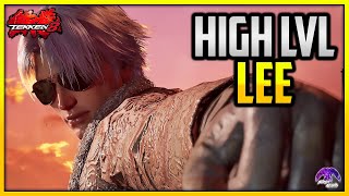 T8 v1.08 ▰ Amazing High Level Lee Ft. Silv3r - Tekken 8 !!!