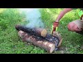 All Night Log Fire - Campfire Technique #2