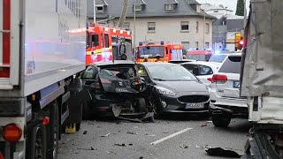 Karambolage mit LKW in Limburg - Syrer (32) vor Untersuchungsrichter