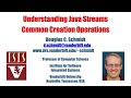 Understanding Java Streams Common Creation Operations