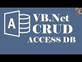 VB.Net CRUD for Access DB : Select , Insert , Delete , Update