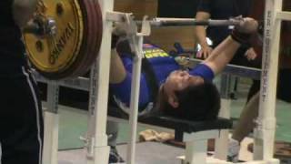 90kg級久保選手ﾍﾞﾝﾁ205kg