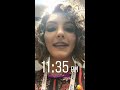 camren bicondova on the set of