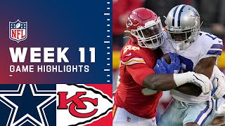 Cowboys vs. Chiefs Week 11 Highlights | NFL 2021