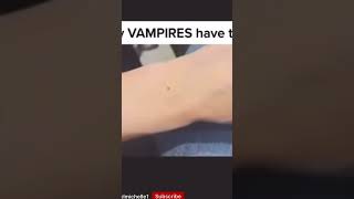 Only vampires have this mark
