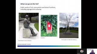 Local Heritage List Tutorial