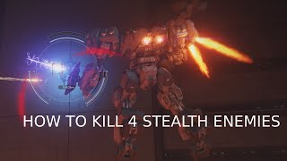 Armored core 6: How to kill 4 Stealth Enemy Mechs BAWS Arsenal No. 2