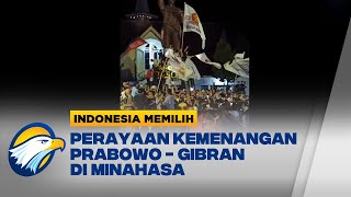 Perayaan Kemenangan Prabowo - Gibran di Minahasa