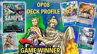 Usopp RUSH! - Zoro Sanji Leader OPTCG SIM GAMEPLAY TREASURE CUP WINNER DECK PROFILE