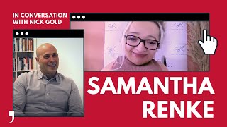 Disability Rights Campaigner and Speaker Samantha Renke In Conversation with Nick Gold