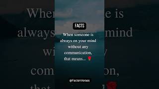 Why someone is always on your mind ? #shorts #viral #love #mind