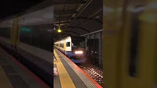 【房総特急】JR京葉線 255系わかしお通過シーン！〈Express train〉@Chiba.Japan.2021 #shorts