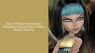 Cleo DeNile scenepack (Monster High: Escape from Skull Shores) 1080p