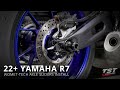 How to install Rear Axle Spool Sliders on a 2022+ Yamaha R7 by TST Industries