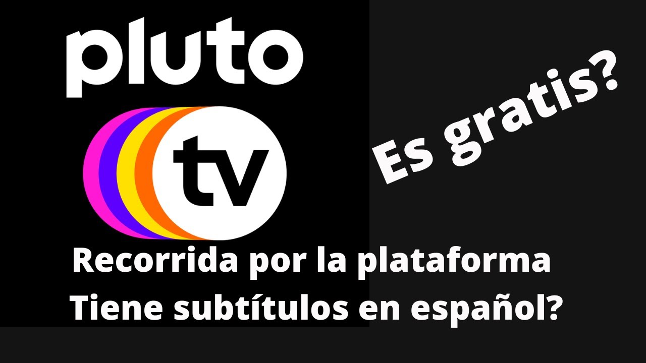 PLUTO TV. Recorrido Por La Plataforma De STREAMING. Es Gratis? Tiene ...