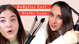 BaByliss Curl Styler Luxe Review and Tutorial For Loose Curls | Beauty Lab | Cosmopolitan UK