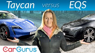 Mercedes-Benz EQS vs Porsche Taycan: Battle of the posh German EVs