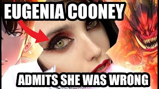 EUGENIA COONEY FINALLY ADMITS SHE WENT TO FAR