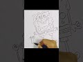 Short Easy Draw  Gary And Spongebob Piwin Sajut