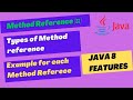 7. java 8 Method Reference |Instance method reference and Constructor reference
