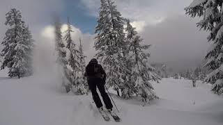 Alpental Backcountry Skiing - NASH Gate - March 1, 2018