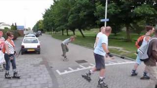 Ed met vallen en opstaan  wednesday night skate