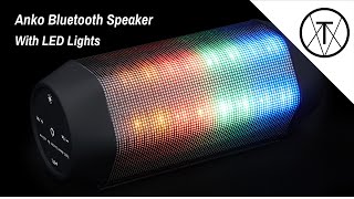 Anko Bluetooth Portable Speaker with LED Lights For Home | $19 Dollars on Kmart | Review | The year