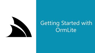 Getting started with OrmLite - the fast, productive typed ORM for .NET