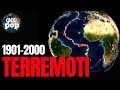 ▶️ Terremoti sulla Terra: animazione dal 1901 al 2000 |GeologiaPOP